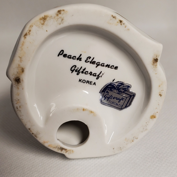 Vintage Giftcraft Korea Peach Elegance Fig… - Picture 5 of 5